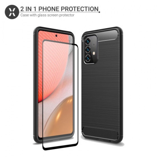 Olixar Sentinel Samsung Galaxy A52 5G Case & Glass Screen Protector