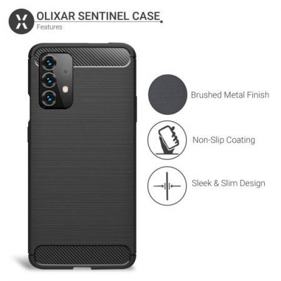 Olixar Sentinel Samsung Galaxy A52 5G Case & Glass Screen Protector