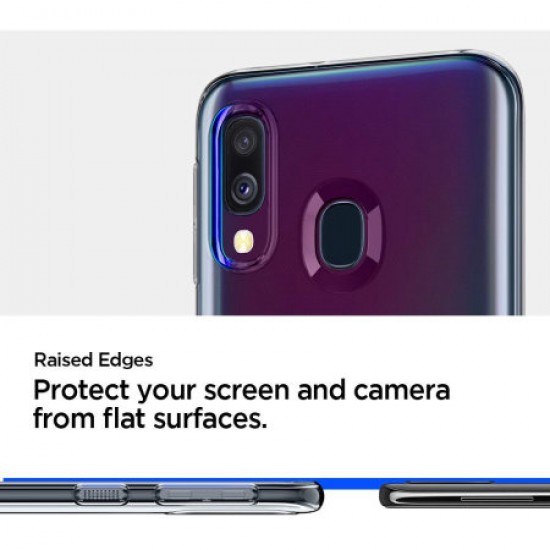 Spigen Liquid Crystal Samsung Galaxy A40 Case - Clear