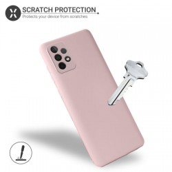 Olixar Samsung Galaxy A52 5G Soft Silicone Case - Pastel Pink