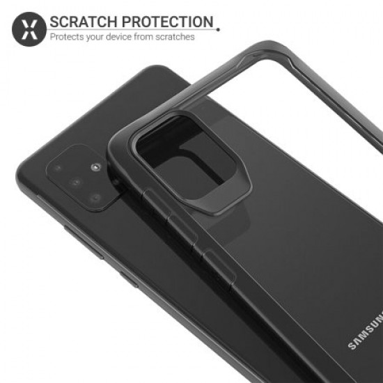 Olixar NovaShield Samsung Galaxy A71 5G Bumper Case - Black