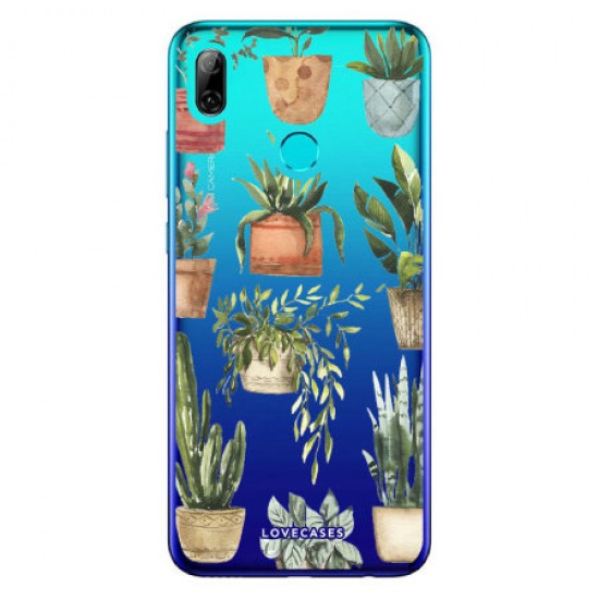 LoveCases Huawei P Smart 2019 Plant Phone Case - Clear Multi LoveCases Huawei P Smart 2019 Plant Phone Case - Clear Multi
