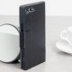 Olixar Leather-Style Sony Xperia XZ Premium Wallet Stand Case - Black