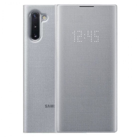 Official Samsung Galaxy Note 10 LED View Cover Case - Silver