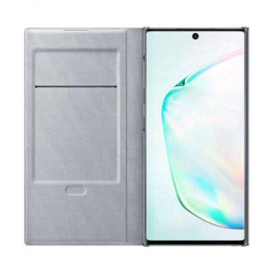 Official Samsung Galaxy Note 10 LED View Cover Case - Silver
