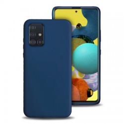 Olixar Soft Silicone Samsung Galaxy A51 5G Case - Midnight Blue