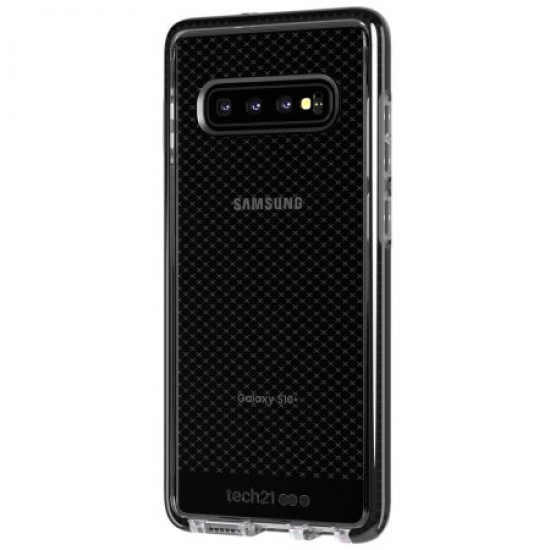 Tech21 Evo Check Samsung Galaxy S10 Plus Case - Smokey / Black