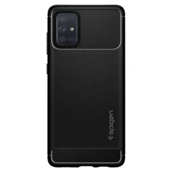 Spigen Rugged Armor Samsung Galaxy A71- Matte Black