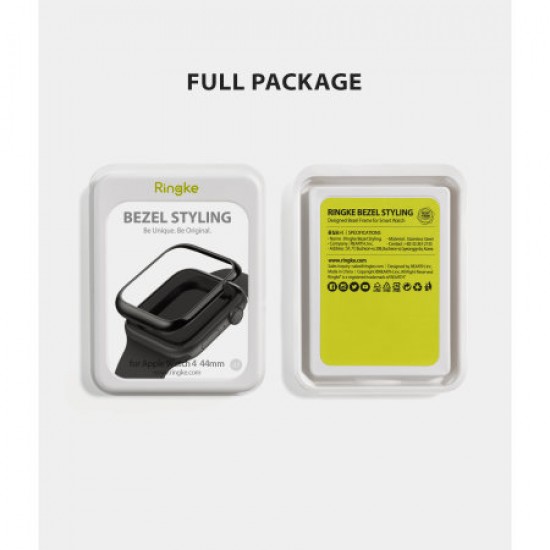 Ringke Apple Watch Series SE / 6 / 5 / 4 44mm Bezel Styling - Black