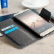 Olixar Rotating 5.5 Inch Leather-Style Universal Phone Case - Black