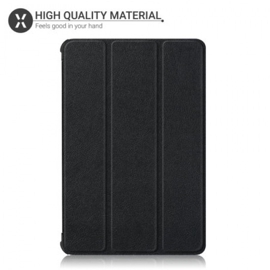 Olixar Leather-style Amazon Fire HD 8 Folio Stand Case - Black