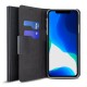Olixar Leather-Style iPhone 11 Wallet Stand Case - Black