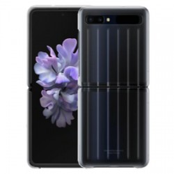 Official Samsung Galaxy Z Flip Clear Cover Case - Transparent