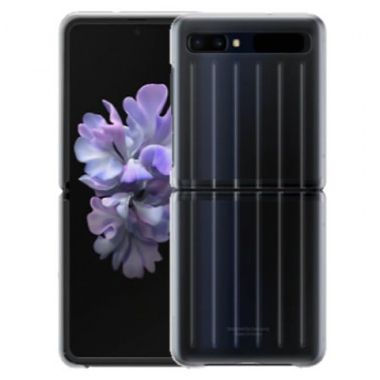 Official Samsung Galaxy Z Flip Clear Cover Case - Transparent