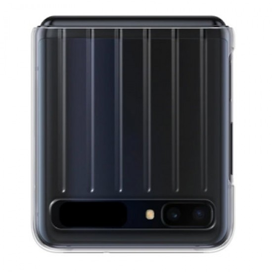Official Samsung Galaxy Z Flip Clear Cover Case - Transparent