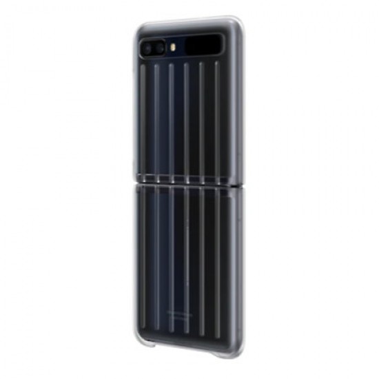 Official Samsung Galaxy Z Flip Clear Cover Case - Transparent