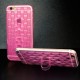 FlexiLoop iPhone 6S Plus Gel Case with Finger Holder - Rose Pink