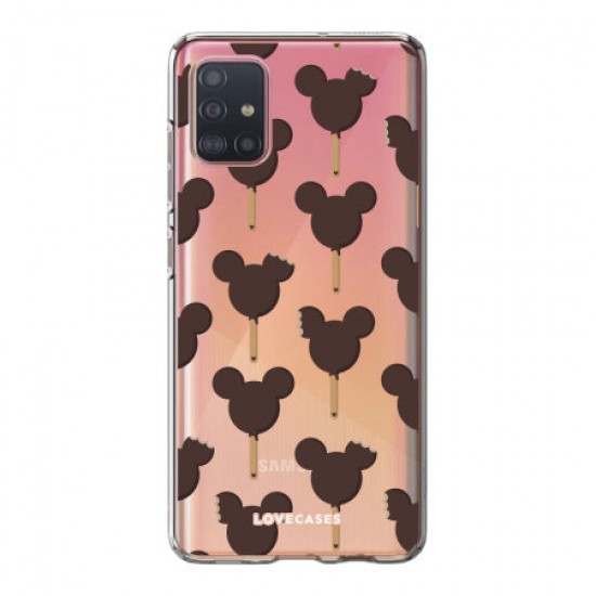 LoveCases Samsung Galaxy A52 5G Gel Case - Mickey Ice Cream