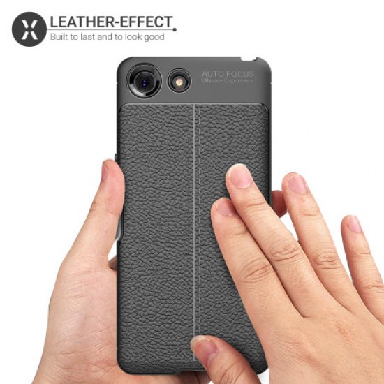 Olixar Attache Sony Xperia XZ4 Compact Leather-Style Case - Black