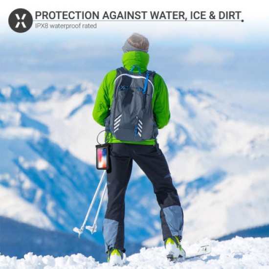 Olixar iPhone 12 Pro Waterproof Pouch - Black