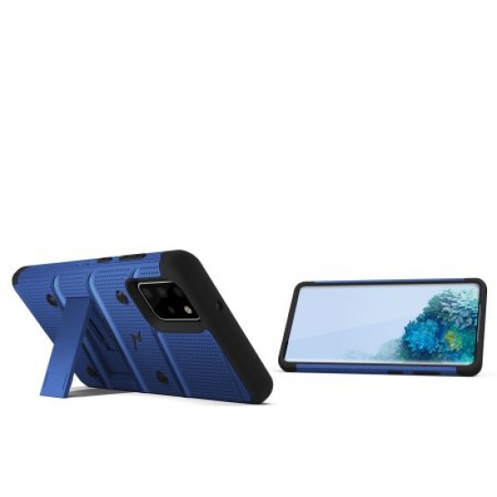 Zizo Bolt Samsung Galaxy S20 Tough Case - Blue