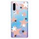 LoveCases Huawei P30 Pink Star Clear Phone Case LoveCases Huawei P30 Pink Star Clear Phone Case