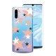LoveCases Huawei P30 Pink Star Clear Phone Case LoveCases Huawei P30 Pink Star Clear Phone Case