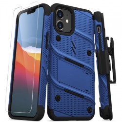 Zizo Bolt Series iPhone 12 Tough Case - Blue