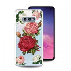 LoveCases Samsung S10e Roses Clear Phone Case
