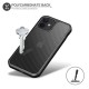 Olixar ExoShield Carbon iPhone 12 Bumper Case - Black