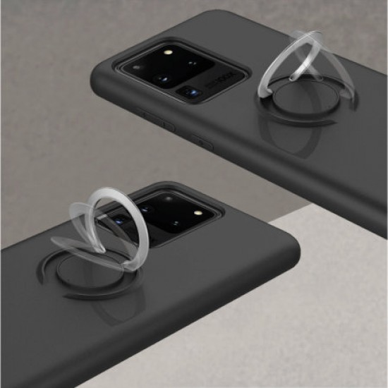 Zizo Ultra Thin Revolve Series Galaxy S20 Ultra Ring Case- Black Zizo Ultra Thin Revolve Series Galaxy S20 Ultra Ring Case- Black