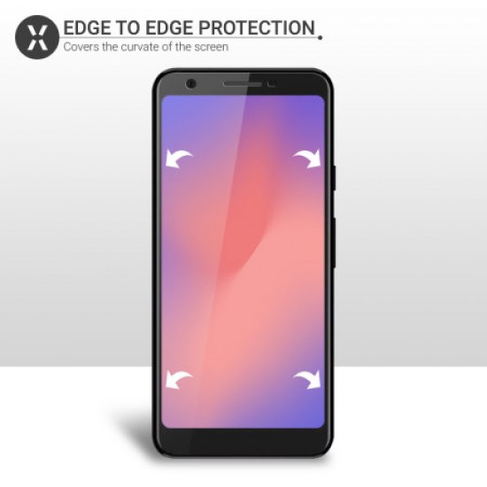 Olixar Google Pixel 3a Film Screen Protector 2-in-1 Pack