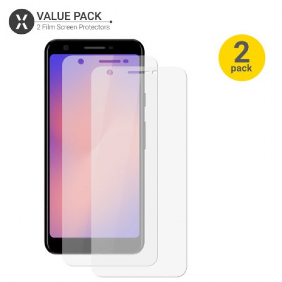 Olixar Google Pixel 3a Film Screen Protector 2-in-1 Pack