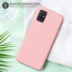 Olixar Soft Silicone Samsung Galaxy A51 5G Case - Pastel Pink