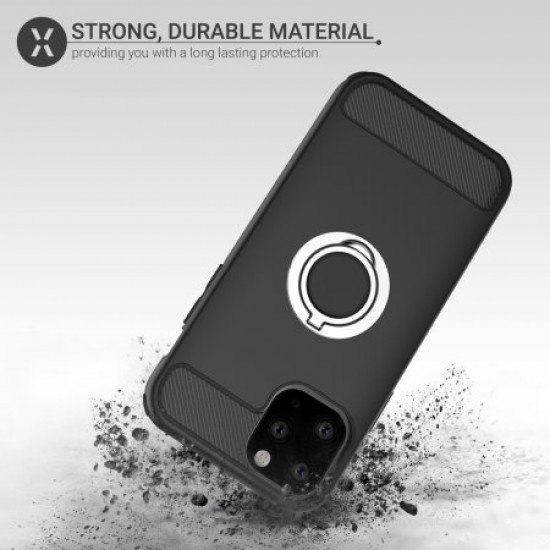 Olixar ArmaRing iPhone 11 Pro Finger Loop Tough Case - Black