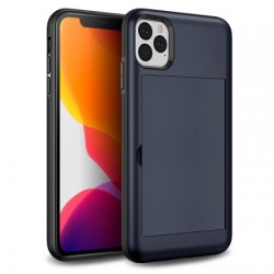 Olixar Armour Vault iPhone 11 Pro Max Tough Wallet Case - Navy