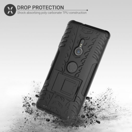 Olixar ArmourDillo Sony Xperia XZ3 Protective Case - Black