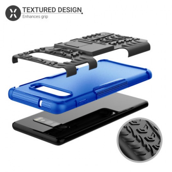 Olixar ArmourDillo Samsung Galaxy S10 Plus Protective Case - Blue