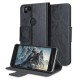 Olixar Leather-Style Google Pixel 2 Wallet Case - Black