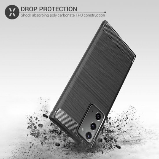 Olixar Sentinel Samsung Note 20 Case & Glass Screen Protector