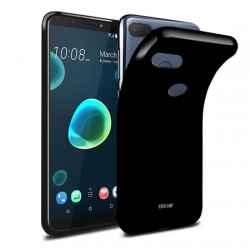 Olixar FlexiShield HTC Desire 12 Plus Gel Case - Solid Black