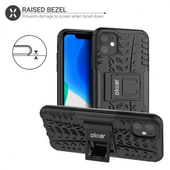 Olixar ArmourDillo iPhone 11 Protective Case - Black