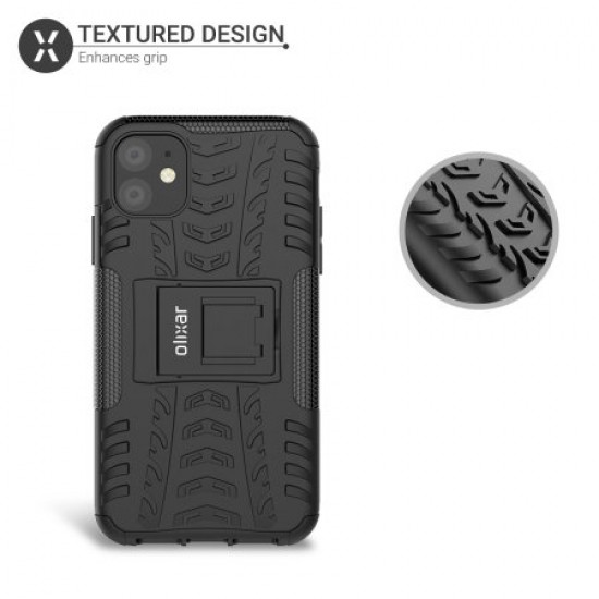 Olixar ArmourDillo iPhone 11 Protective Case - Black