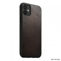 Nomad iPhone 12 Rugged Protective Leather Case - Rustic Brown