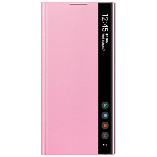Official Samsung Galaxy Note 10 Clear View Case - Pink