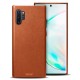 Olixar Genuine Leather Samsung Galaxy Note 10 Plus Case - Brown