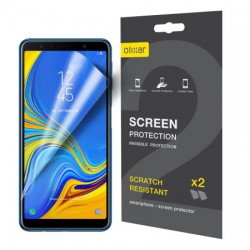 Olixar Samsung Galaxy A7 (2018) Film Screen Protector 2-in-1 Pack