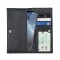 Olixar Primo Genuine Leather Nokia 2.2 Wallet Case - Black