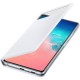 Official Samsung Galaxy S10 Lite S-View Flip Cover Case - White