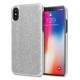 LoveCases Luxury Crystal iPhone X Case - Silver